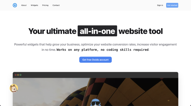 Owids screenshot