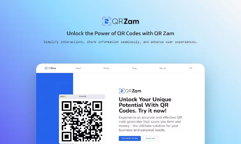 QR Zam screenshot